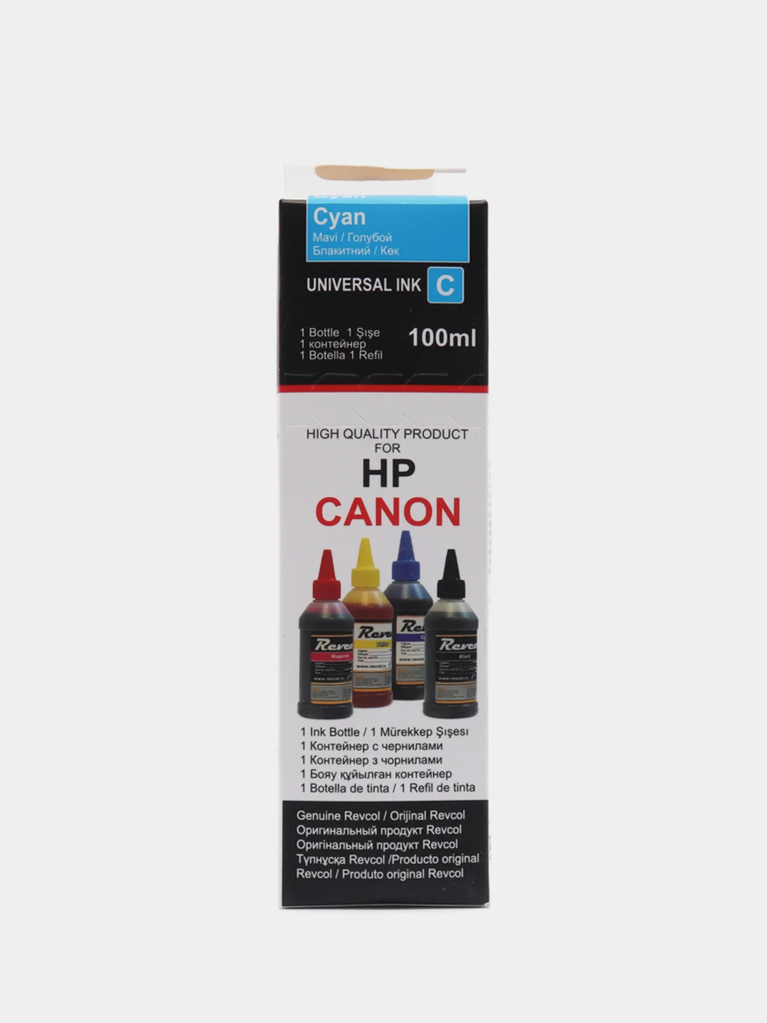 Чернила для HP / Canon, 100 мл, Revcol