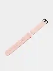 Розовый силиконовый ремешок для Xiaomi Amazfit Bip/ Samsung/Huawei, 20 мм, с кнопкой Универсальный