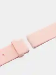 Розовый силиконовый ремешок для Xiaomi Amazfit Bip/ Samsung/Huawei, 20 мм, с кнопкой Универсальный