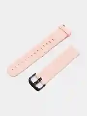 Розовый силиконовый ремешок для Xiaomi Amazfit Bip/ Samsung/Huawei, 20 мм, с кнопкой Универсальный