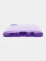 Фиолетовый чехол Samsung Galaxy A50 / A50s / A30s блестящий сияющий с защитой камеры