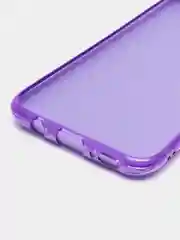 Фиолетовый чехол Samsung Galaxy A50 / A50s / A30s блестящий сияющий с защитой камеры