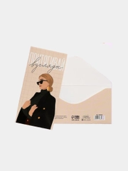 Конверт для денег, 16,5 х 8 см, микс