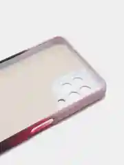 Багровый чехол Samsung Galaxy A22 / Galaxy M22 / Galaxy M32 силиконовый с мягким подкладом