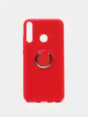 Красный чехол на Huawei Honor с кольцом держателем для 9X 9C Y7P 20S P30 Lite P40 Lite E P Smart Z