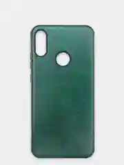 Тёмно-зелёный чехол Honor 8A / 8A Prime / Huawei Y6 2019 / Y6 Prime 2019 / Y6s из эко кожи Baseus