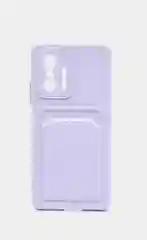 Красный чехол с отделением для пластиковой карты XIAOMI 11T / XIAOMI 11T pro