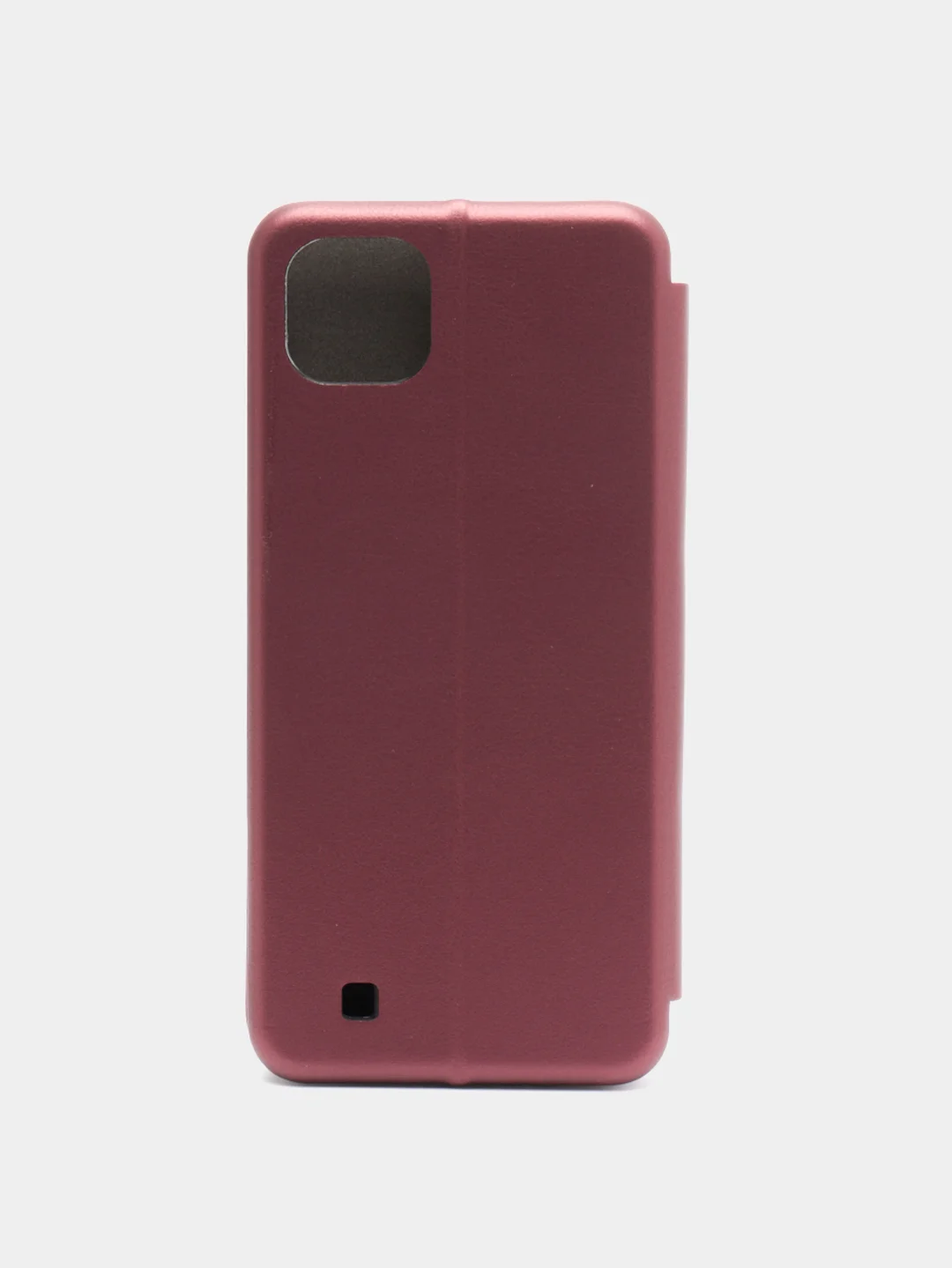 Багровый чехол книжка для Realme C20 2021, Realme C11 2021