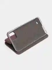 Багровый чехол книжка для Realme C20 2021, Realme C11 2021