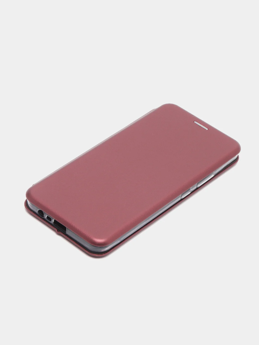 Багровый чехол книжка для Realme C20 2021, Realme C11 2021