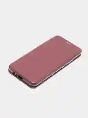 Багровый чехол книжка для Realme C20 2021, Realme C11 2021