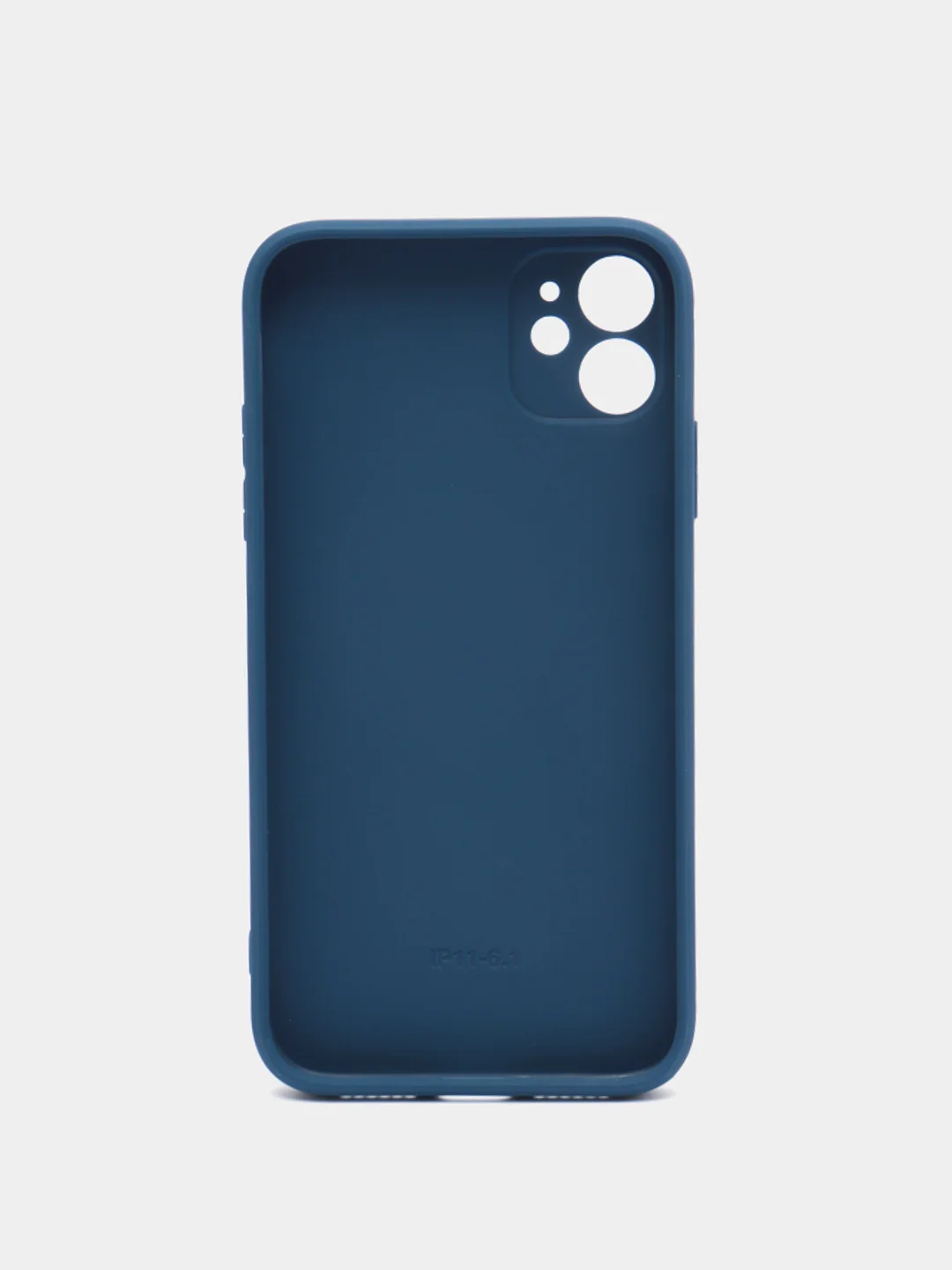 Сиреневый чехол силиконовый на iPhone 11 12 Айфон 11 12