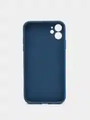 Сиреневый чехол силиконовый на iPhone 11 12 Айфон 11 12