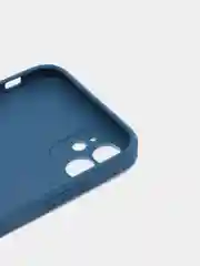 Сиреневый чехол силиконовый на iPhone 11 12 Айфон 11 12