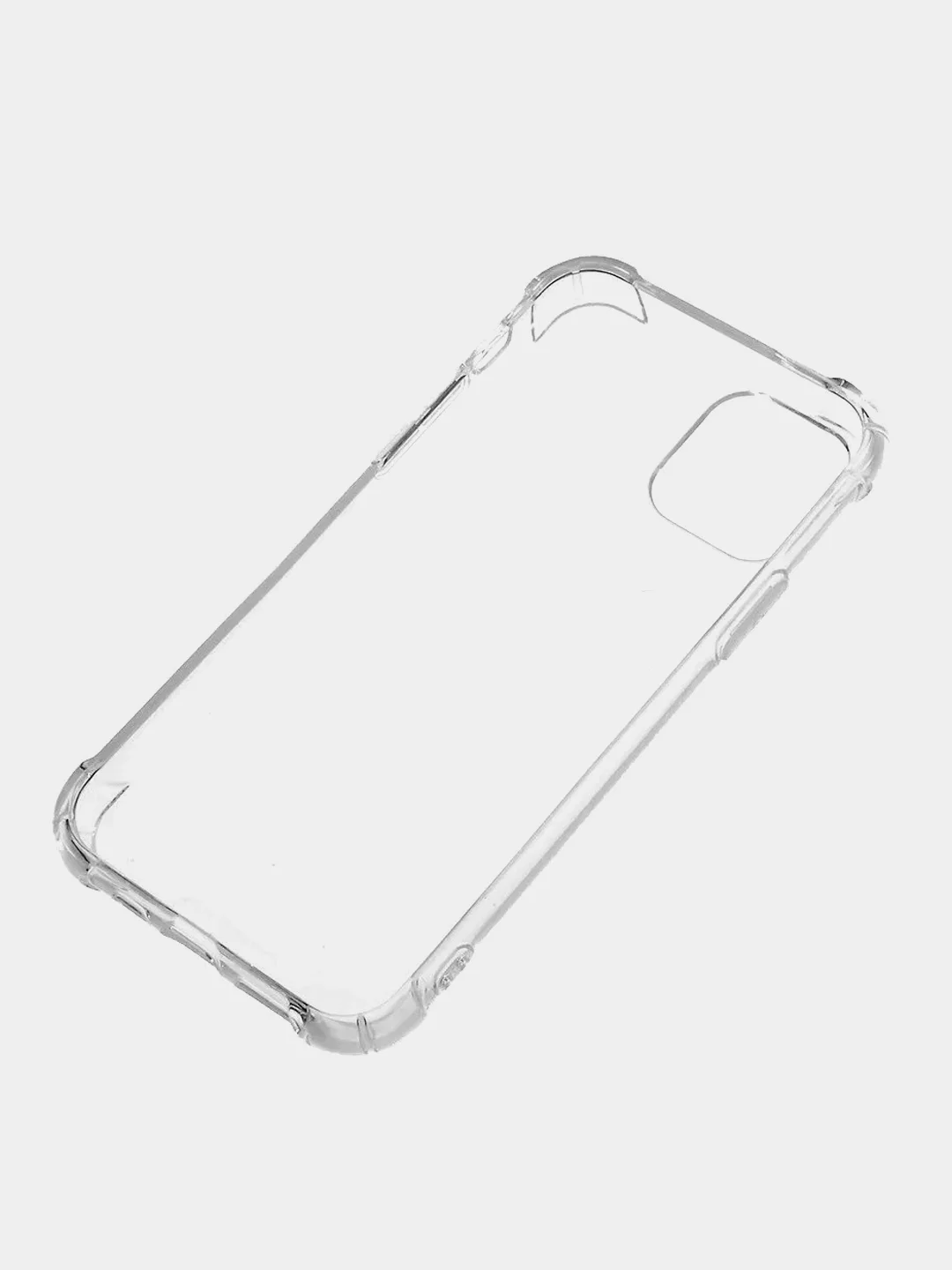 Чехол прозрачный с усиленными углами для Realme 7, силиконовый, противоударный