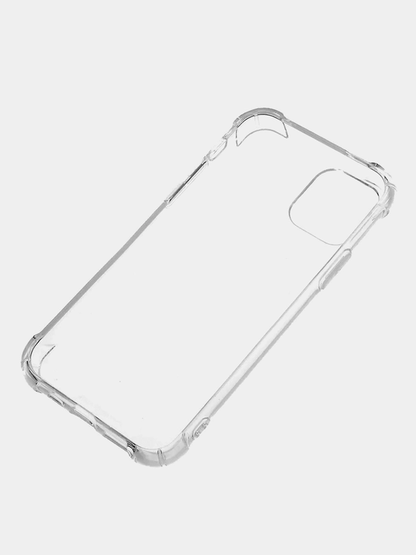 Чехол прозрачный с усиленными углами для Realme C21, силиконовый, противоударный