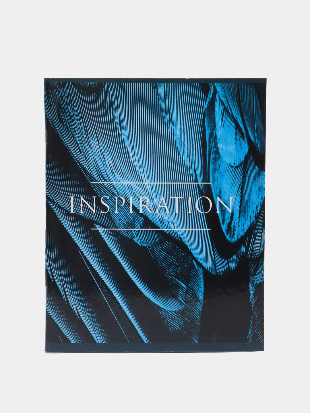 Синий меланж тетрадь в клетку "Inspiration", 48 листов