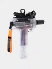 Пистолет-пулемёт прозрачный электрический UZI-SMG, с мягкими пулями
