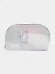 Кремовый косметичка прозрачная