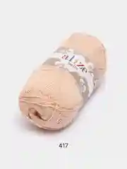 Светло-бежевый пряжа Alize Bella 100% Хлопок 100 г 360 м