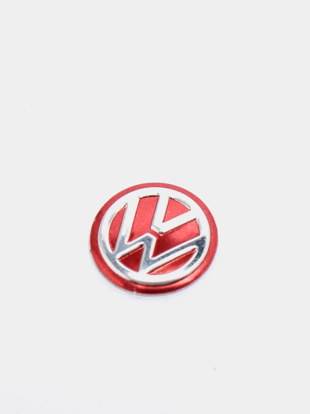 Красный эмблема Volkswagen на ключ зажигания, 14 мм