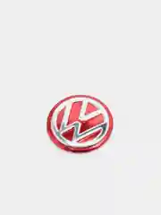 Красный эмблема Volkswagen на ключ зажигания, 14 мм