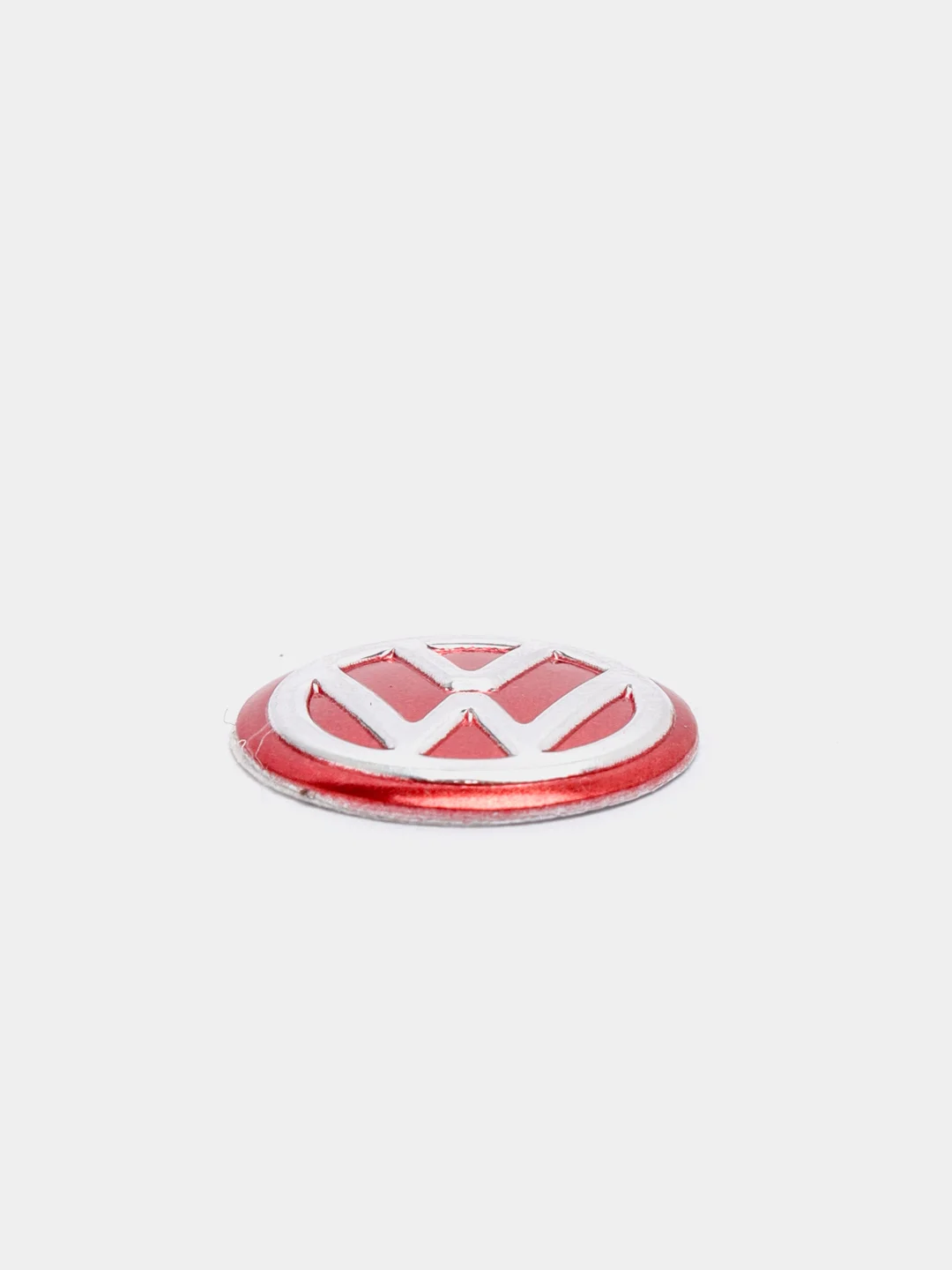 Красный эмблема Volkswagen на ключ зажигания, 14 мм