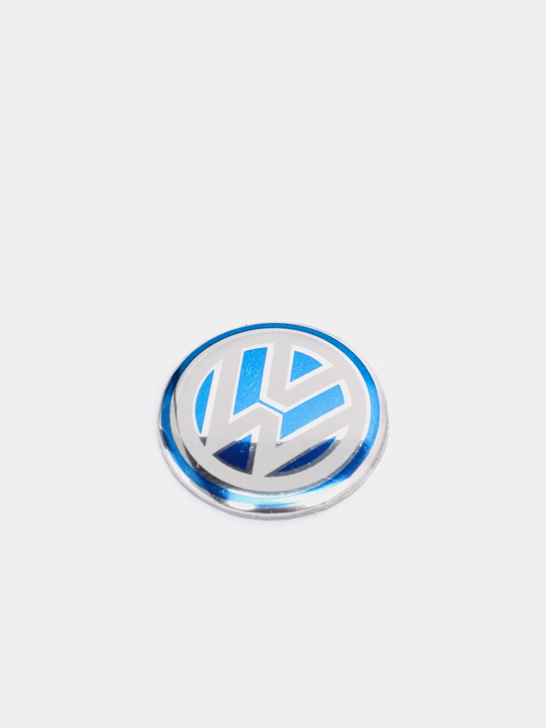 Синий эмблема Volkswagen на ключ зажигания, 14 мм