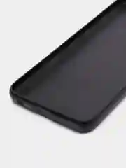 Черный чехол из эко кожи для Huawei Honor 30s 5G