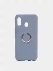 Серый чехол для Samsung Galaxy с кольцом-держателем A01, A015, A20, A30, M10S, A30s, A50, A50S