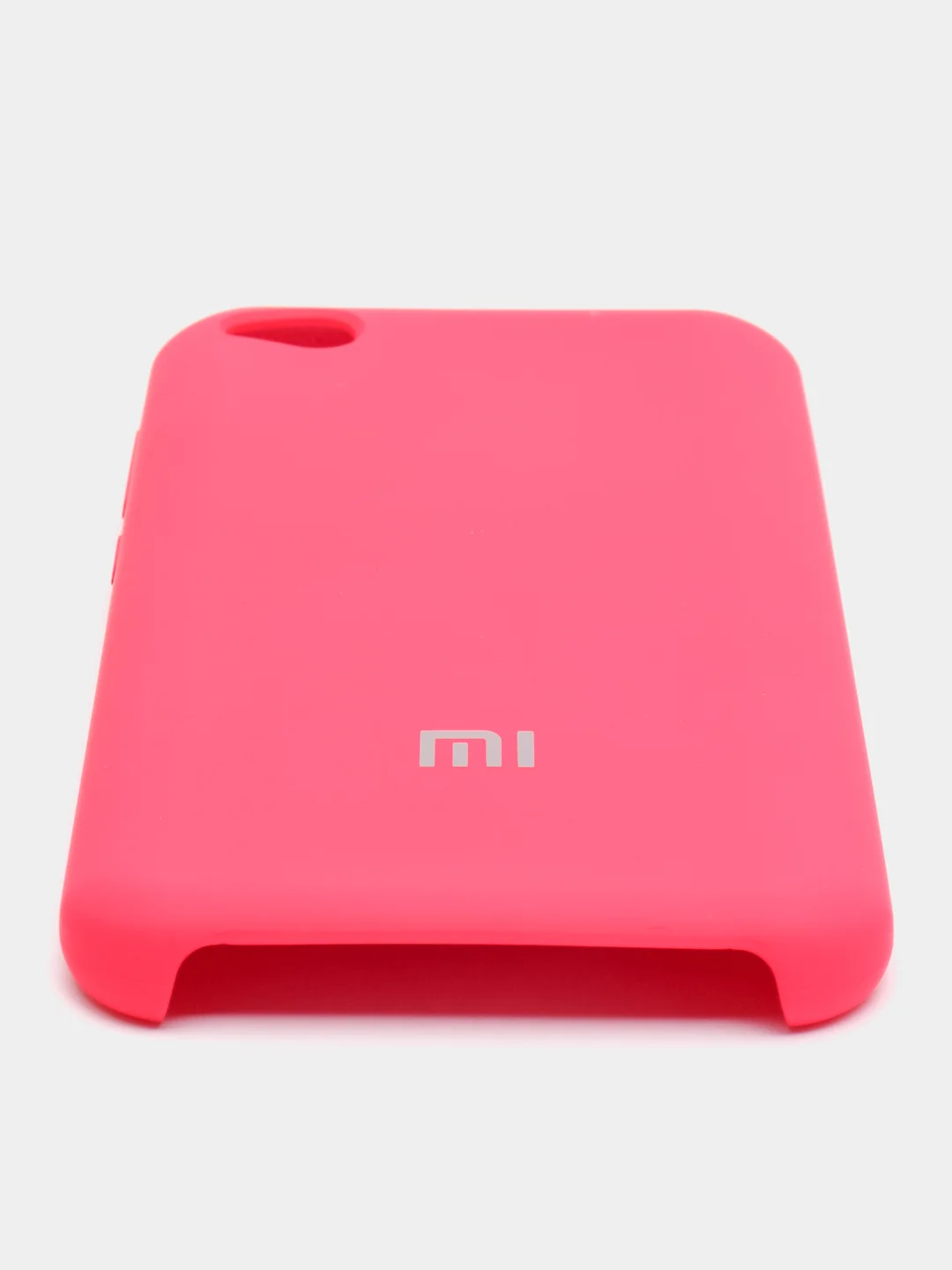 Алый чехол  Silicone Cover Case для Xiaomi Redmi GO, силиконовый
