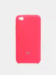 Алый чехол  Silicone Cover Case для Xiaomi Redmi GO, силиконовый