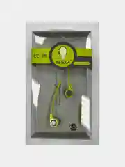 Бирюзовый наушники вакуумные с микрофоном EE-25