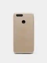 Золотой чехол книжка для Huawei Honor 7x