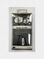 Желтый наушники  L-2 с микрофоном,  вакуумные