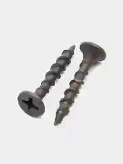 Саморезы 3,5х25, потайная головка,  Ph № 2, кр. шаг, окс. (100шт)