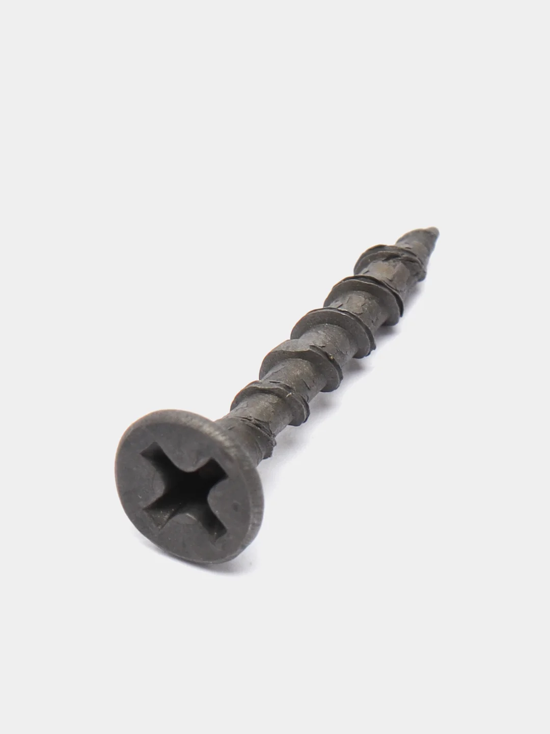 Саморезы 3,5х25, потайная головка,  Ph № 2, кр. шаг, окс. (100шт)