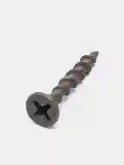 Саморезы 3,5х25, потайная головка,  Ph № 2, кр. шаг, окс. (100шт)