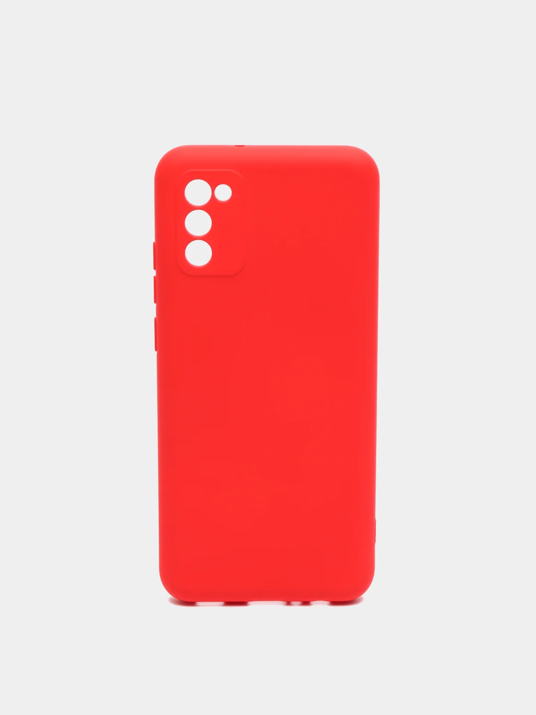 Красный чехол для Samsung A02S, A21S, A12, A50, A01core, A10, A52, M31S, A11/M11, A41, A32 бархат