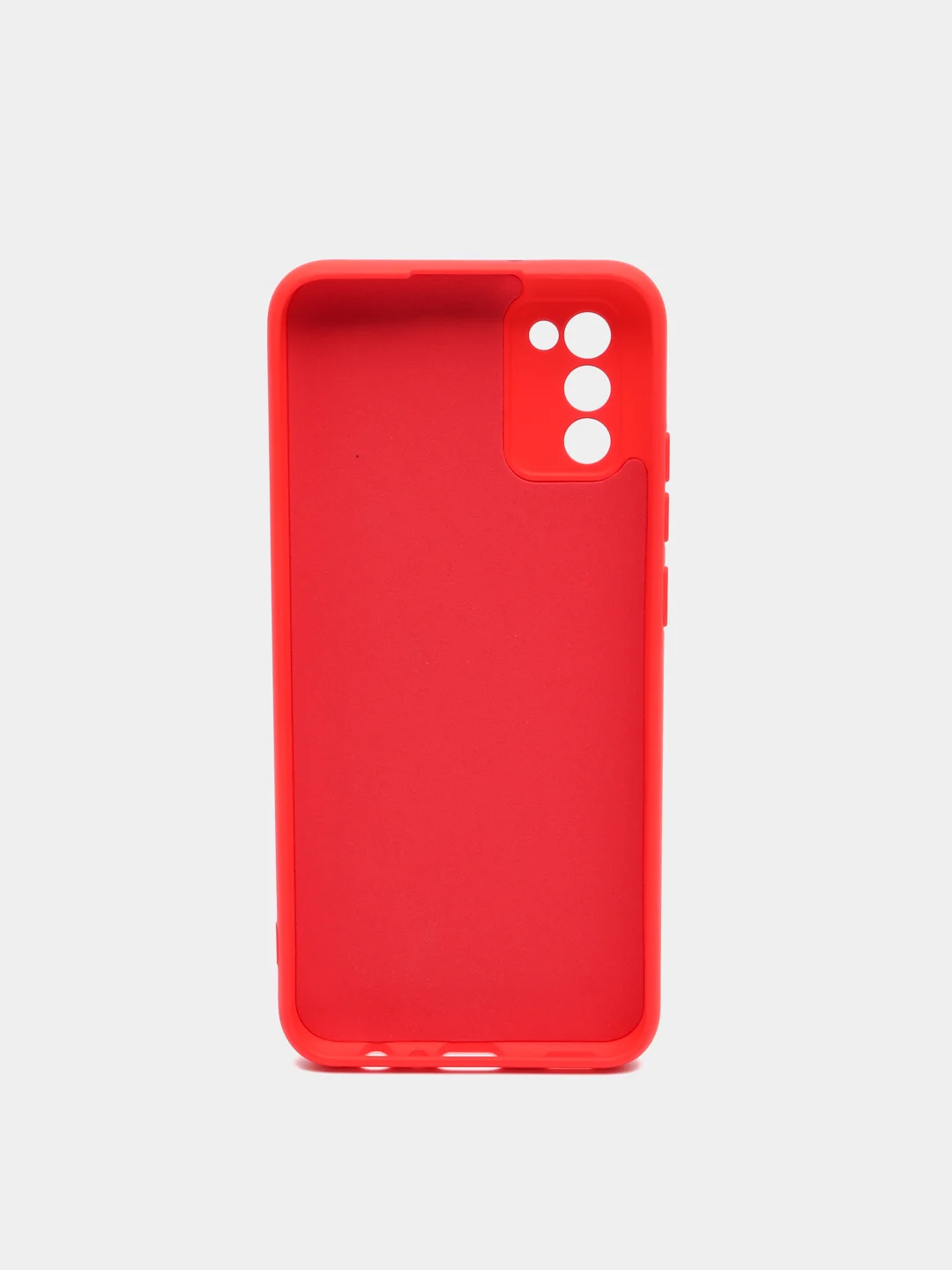 Красный чехол для Samsung A02S, A21S, A12, A50, A01core, A10, A52, M31S, A11/M11, A41, A32 бархат