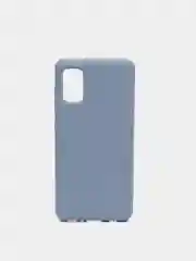 Небесно-голубой чехол для Samsung A02S, A21S, A12, A50, A01core, A10, A52, M31S, A11/M11, A41, A32 бархат