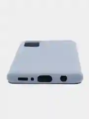 Небесно-голубой чехол для Samsung A02S, A21S, A12, A50, A01core, A10, A52, M31S, A11/M11, A41, A32 бархат