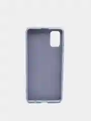 Небесно-голубой чехол для Samsung A02S, A21S, A12, A50, A01core, A10, A52, M31S, A11/M11, A41, A32 бархат