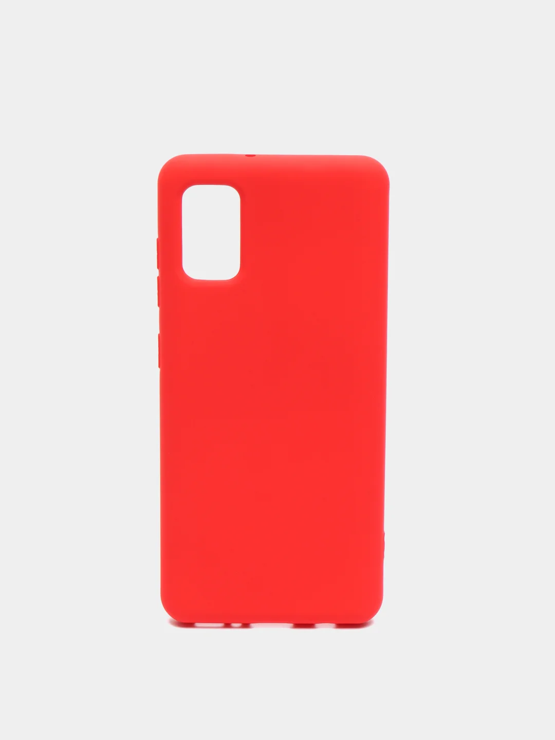 Красный чехол для Samsung A02S, A21S, A12, A50, A01core, A10, A52, M31S, A11/M11, A41, A32 бархат