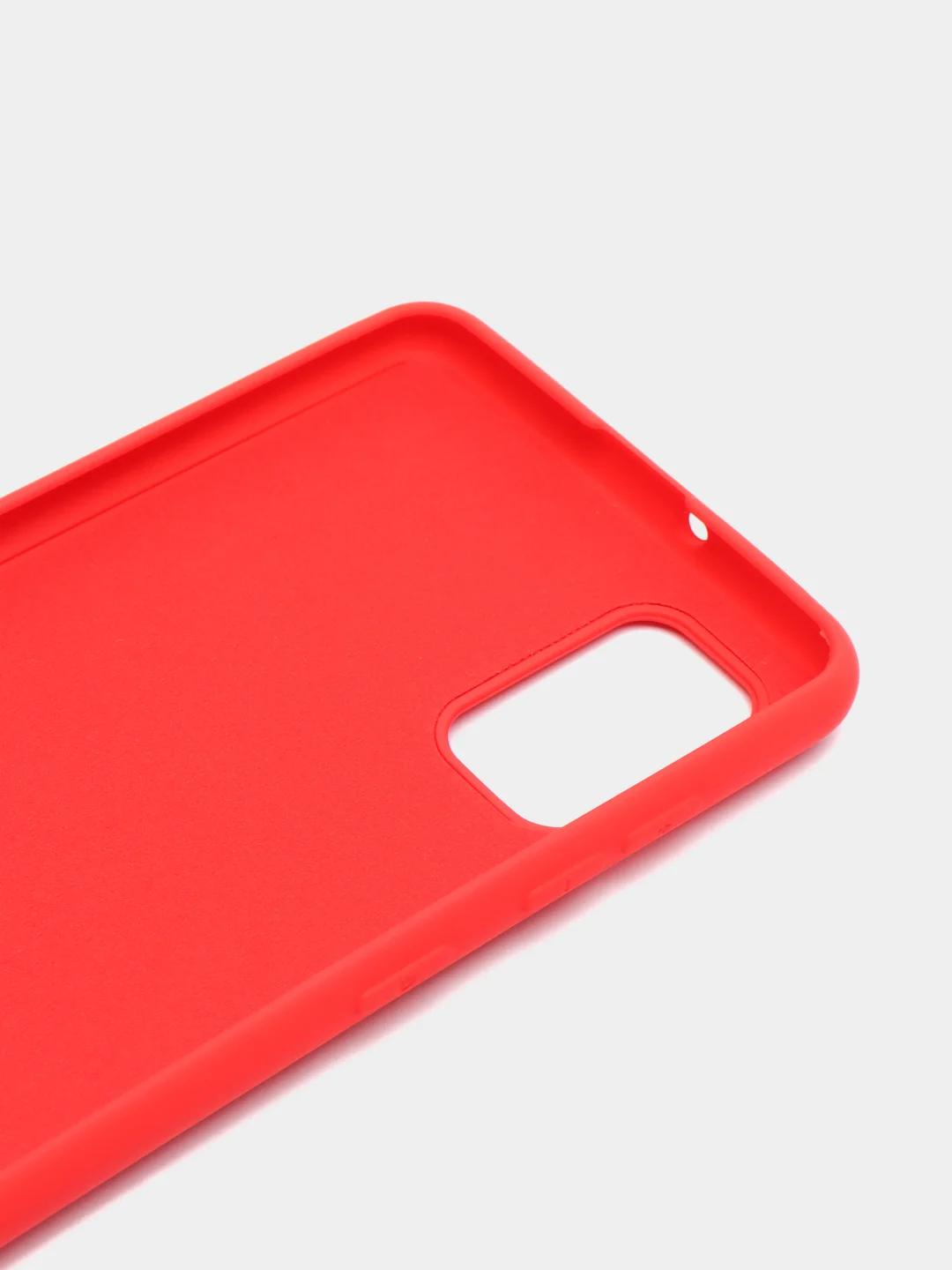 Красный чехол для Samsung A02S, A21S, A12, A50, A01core, A10, A52, M31S, A11/M11, A41, A32 бархат