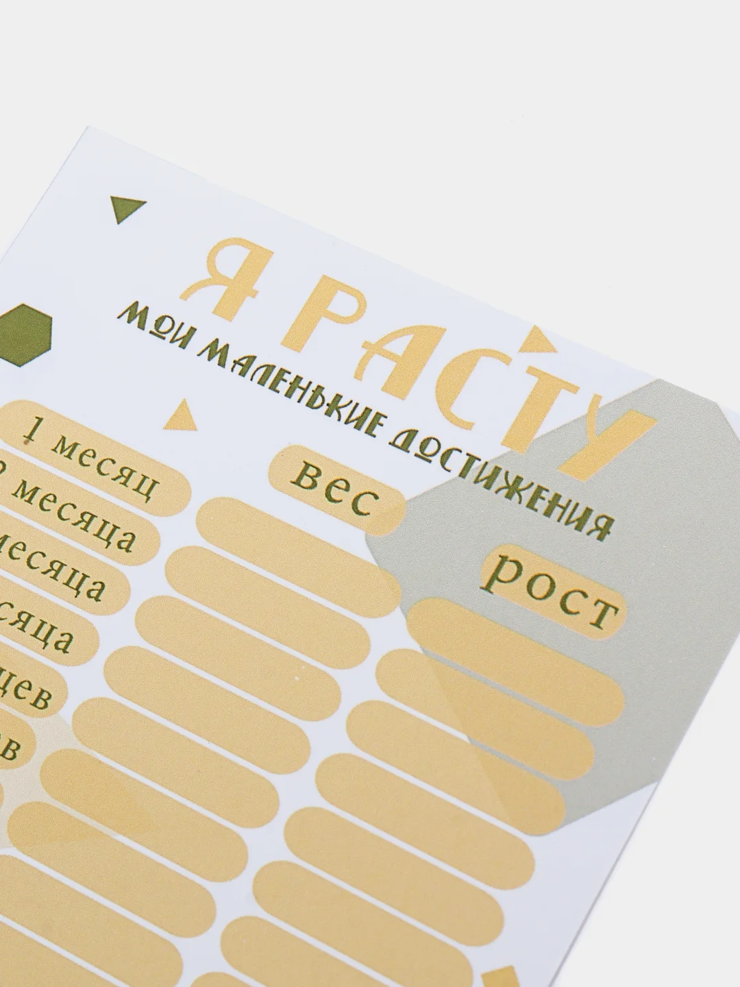 Мятный календарь прорезывания зубов