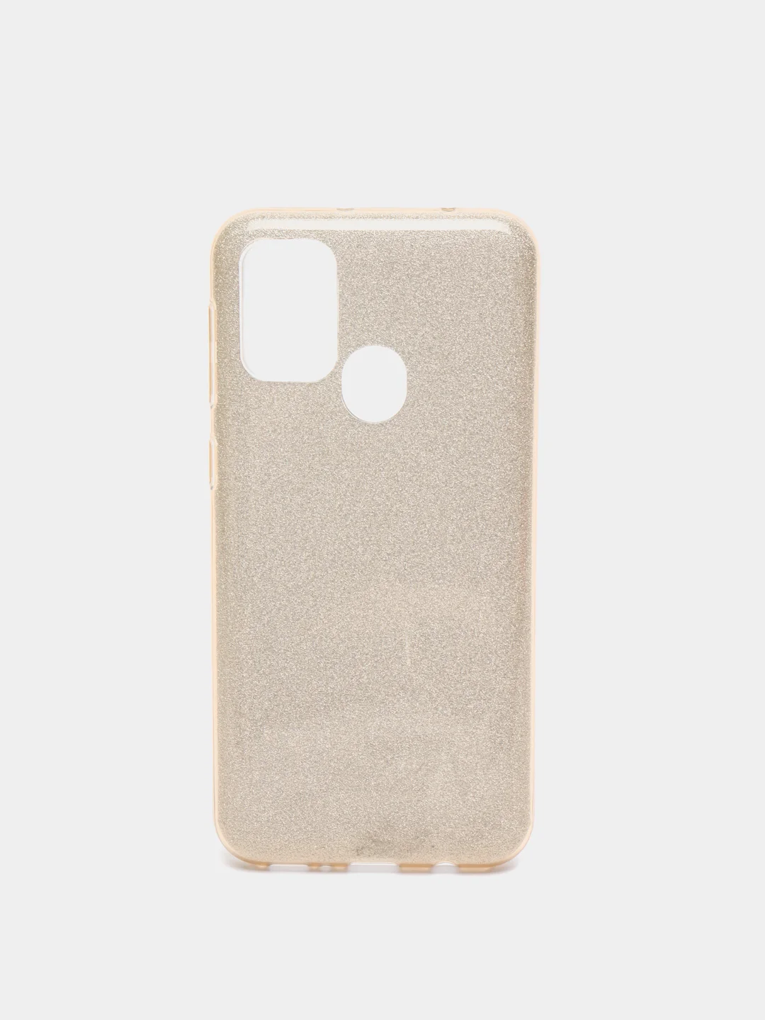Золотой чехол блестящий Samsung Galaxy M20, M21, M30s, M31, M51 накладка c блёстками