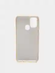 Золотой чехол блестящий Samsung Galaxy M20, M21, M30s, M31, M51 накладка c блёстками