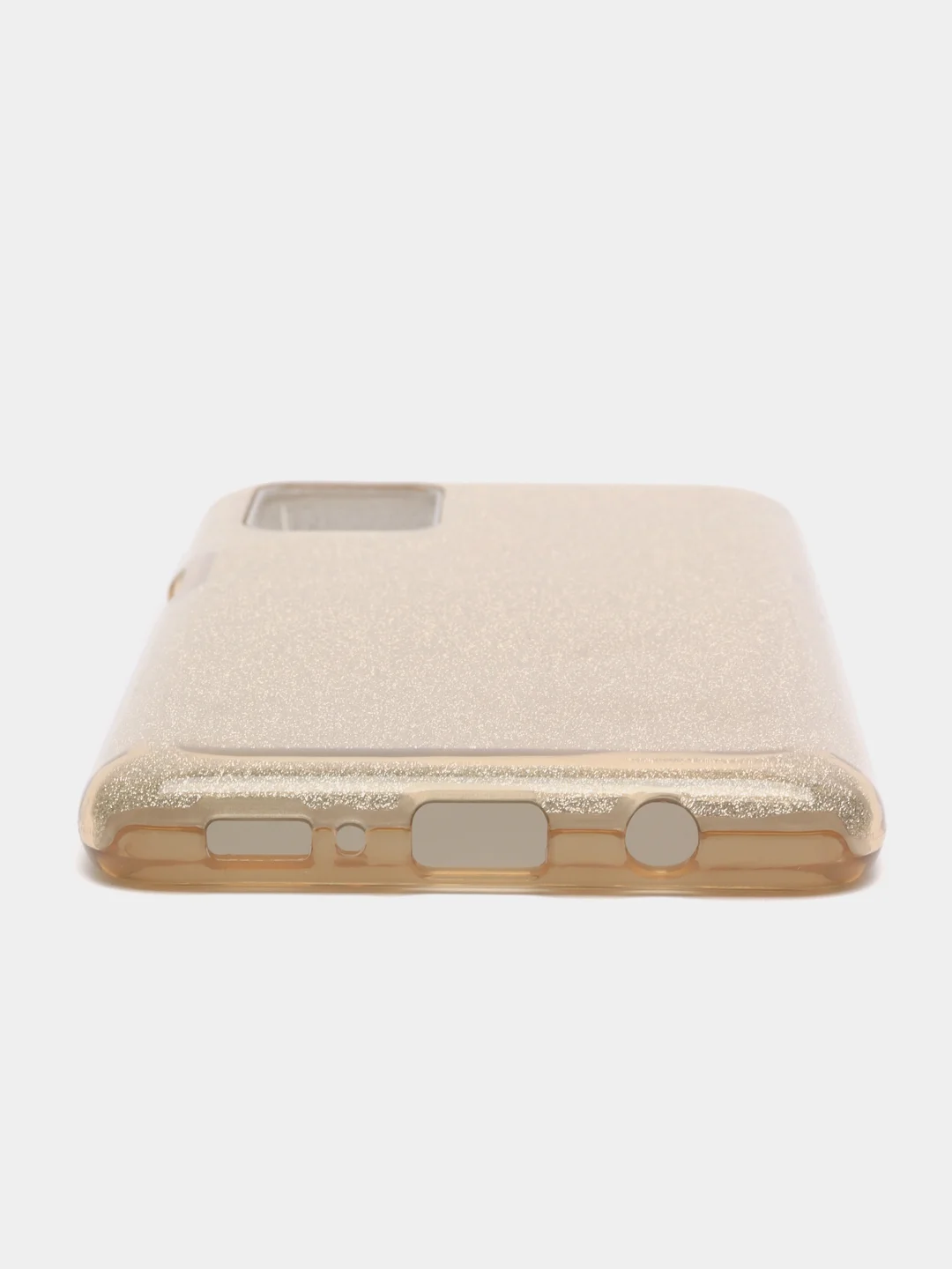 Золотой чехол блестящий Samsung Galaxy M20, M21, M30s, M31, M51 накладка c блёстками