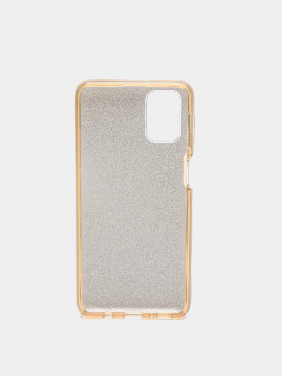 Золотой чехол блестящий Samsung Galaxy M20, M21, M30s, M31, M51 накладка c блёстками